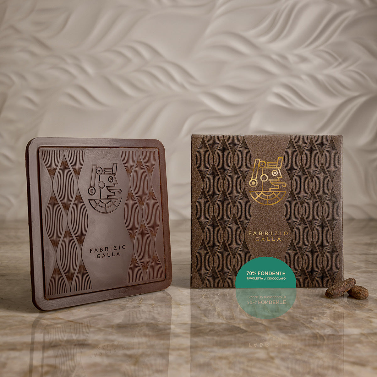 Tavoletta al cioccolato fondente 70%