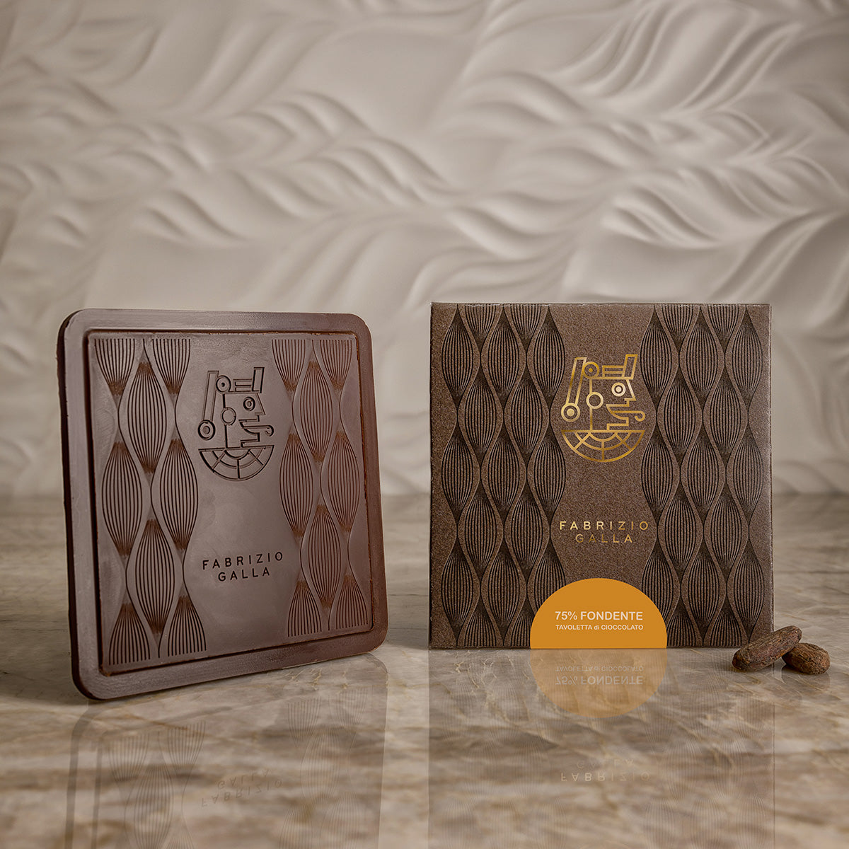 Tavoletta al cioccolato fondente 75%